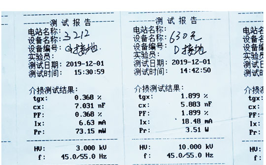 異頻介質損耗測試儀結果分析 異頻介質損耗測試儀結果分析